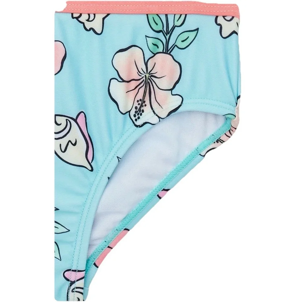 NWT Disney Baby 18M Moana Ruffle 2 Piece Swimsuit Swim Suit‎ Tankini UPF 50+